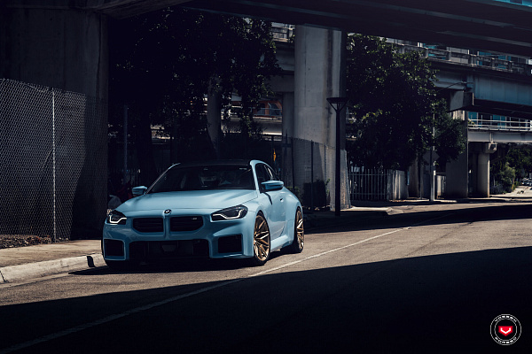 Фото дисков Vossen S21-02 Глянцевая шампань на BMW 2/M2 (G42/G87)