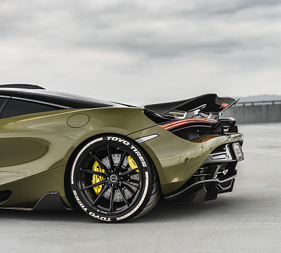 Фото дисков Brixton Forged R11-R на McLaren 720S