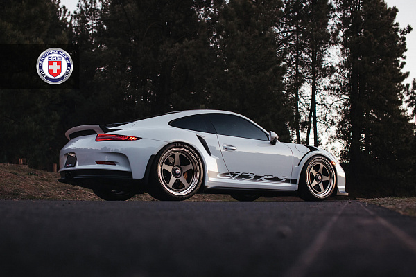 Фото дисков HRE 305 Сатиновый графит на Porsche 911 VII