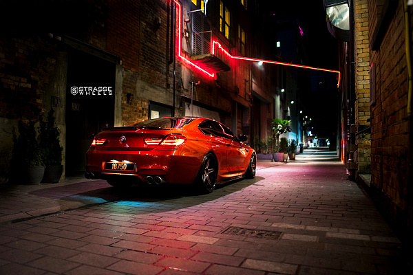Фото дисков Strasse Wheels SP5R Deep Concave Черный сатин на BMW 6/M6 (F06/F13/F12)