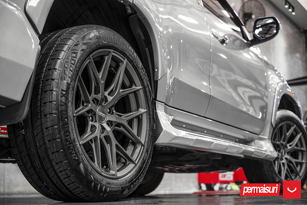 Фото дисков Vossen HF6-4 Матовый графит на Mitsubishi Pajero Sport III