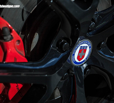 Фото дисков HRE P101 на Chevrolet Corvette C7
