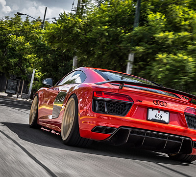 Фото дисков Anrky AN23 на Audi R8 (4S)