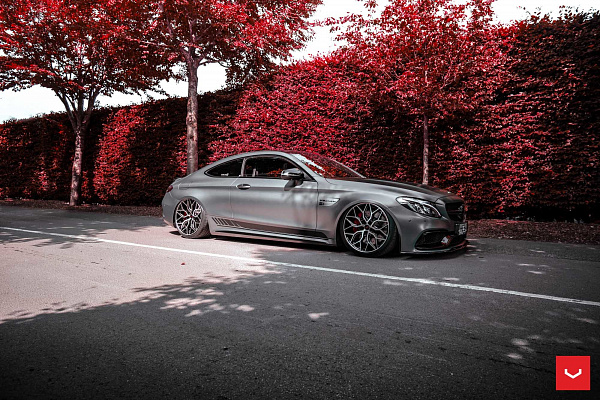 Фото дисков Vossen HF-2 Алмазная проточка на Mercedes-Benz C-Class (W205)