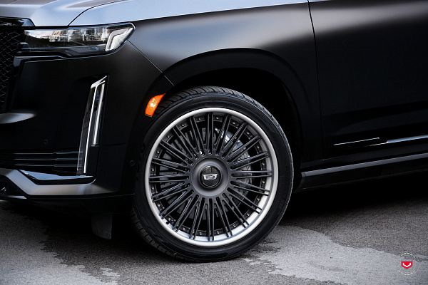 Фото дисков Vossen S17-14 (3-Piece) Сатиновый темный лак на Cadillac Escalade V