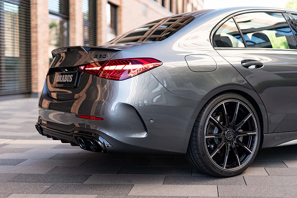 Фото дисков BRABUS Monoblock Z Черный глянец на Mercedes-Benz C-Class (W206)