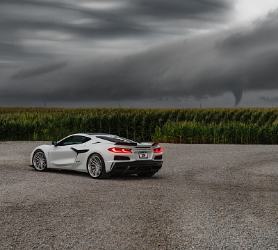 Фото дисков Vossen S21-02 на Chevrolet Corvette C8