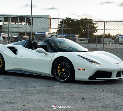 Фото дисков Anrky AN12 на Ferrari 488