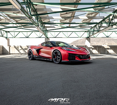 Фото дисков MRR F23 на Chevrolet Corvette C8