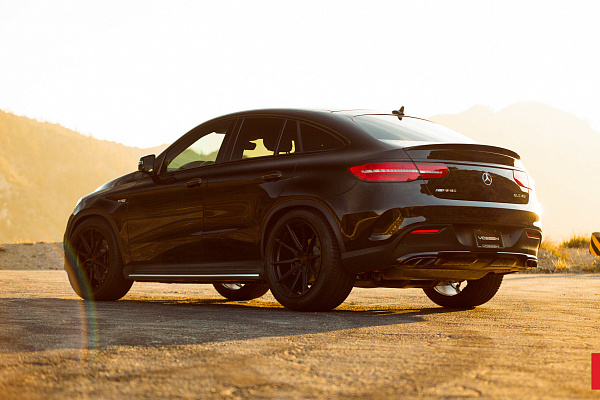 Фото дисков Vossen HF-3 Черный сатин на Mercedes-Benz GLE I