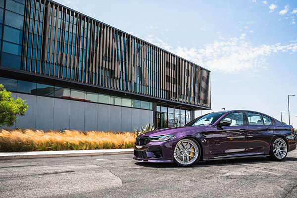 Фото дисков HRE S101SC Сатиновый лак на BMW 5/M5 (G30/F90)