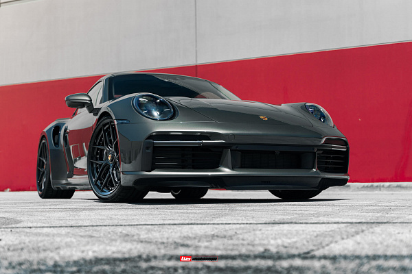 Фото дисков HRE S101SC Черный сатин на Porsche 911 VIII