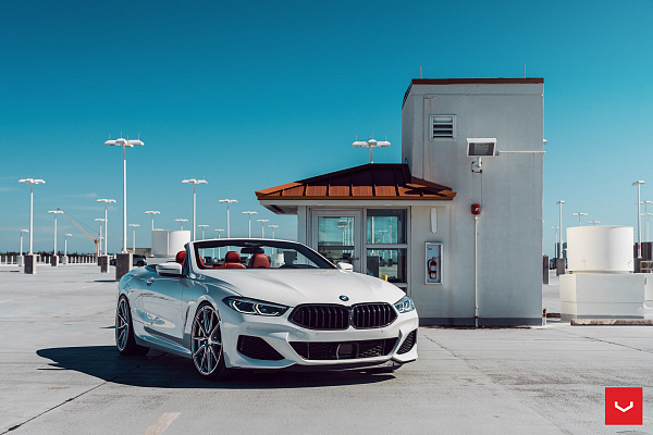 Фото дисков Vossen HF-3 Полированный лак на BMW 8/M8