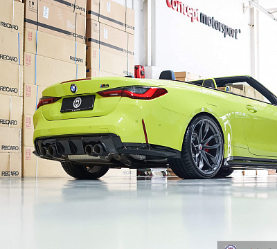 Фото дисков HRE P201 на BMW 4/M4 (G22/G82)