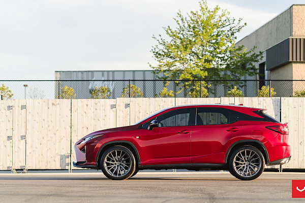 Фото дисков Vossen HF-4T Сатиновый графит на Lexus RX IV