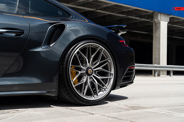 Фото дисков Anrky S1-X1 Глянцевый тонированный лак на Porsche 911 VII