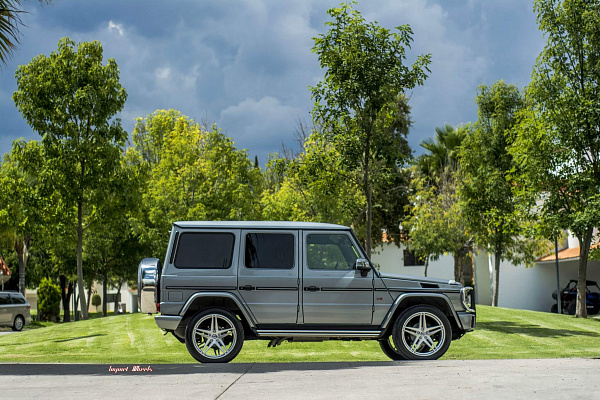 Фото дисков HRE P107 Глянцевый лак на Mercedes-Benz G-Class II