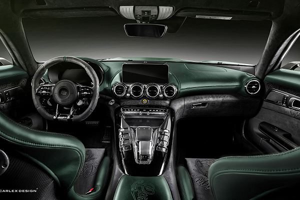 Фото дисков Carlex Design G-Falcon Глянцевый лак на Mercedes-Benz AMG GT I