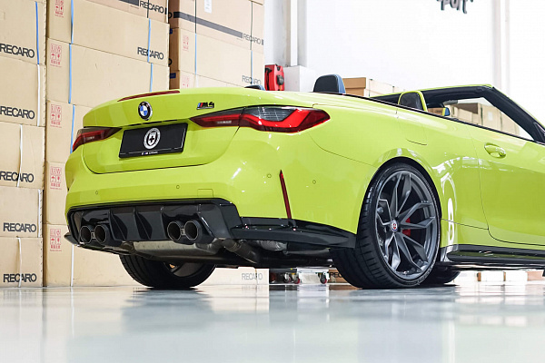 Фото дисков HRE P201 Сатиновый графит на BMW 4/M4 (G22/G82)