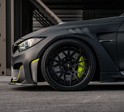 Фото дисков Vossen M-X3 (3-Piece) на BMW 4/M4 (F32/F82)