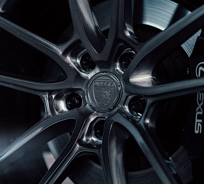 Фото дисков Anrky AN34 на Lexus LC 500