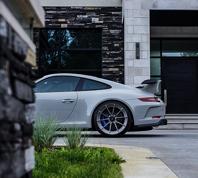 Фото дисков Anrky AN22 на Porsche 911 VII