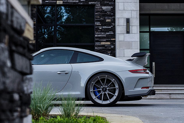 Фото дисков Anrky AN22 Глянцевый тонированный лак на Porsche 911 VII