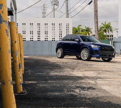Фото дисков Vossen HF-7 на Audi Q3 (F3)
