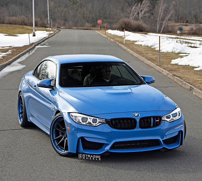 Фото дисков Strasse Wheels SV1 Deep Concave FS на BMW 4/M4 (F32/F82)