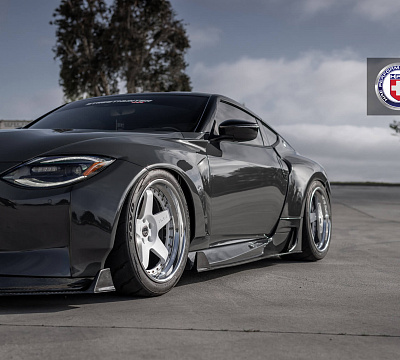 Фото дисков HRE C105 на Nissan Z