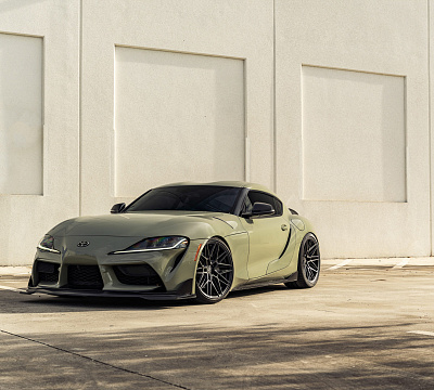 Фото дисков Vossen HF-7 на Toyota Supra A90