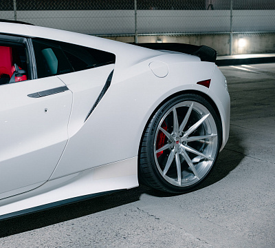 Фото дисков Vossen VPS-1 на Acura NSX II