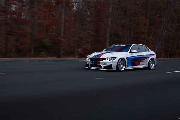 Фото дисков HRE 301 Глянцевый лак на BMW 3/M3 (F3x/F80)