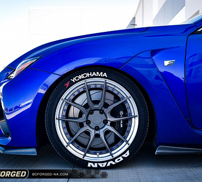 Фото дисков BC Forged HCA162 на Lexus RC