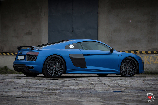 Фото дисков Vossen CG-209T (3-Piece) Сатиновый графит на Audi R8 (4S)