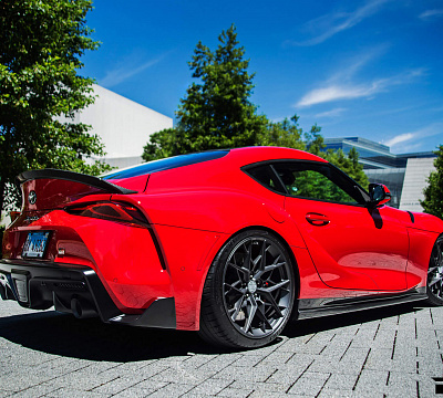 Фото дисков HRE FF10 на Toyota Supra A90