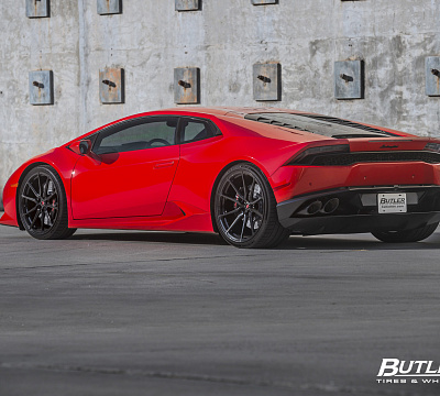 Фото дисков Vossen M-X2 на Lamborghini Huracan