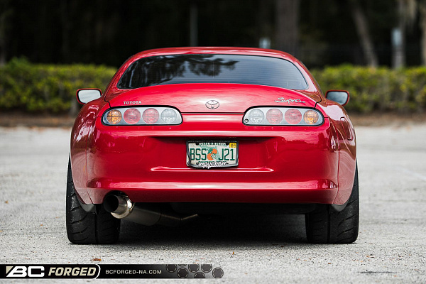 Фото дисков BC Forged HCA381 Глянцевый лак на Toyota Supra A80