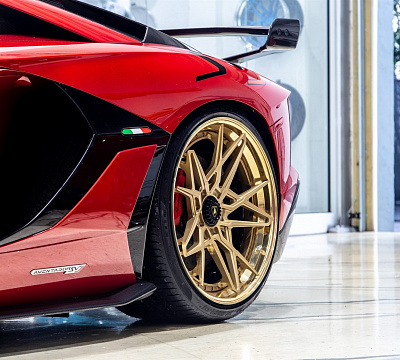 Фото дисков Anrky S1-X2 на Lamborghini Aventador