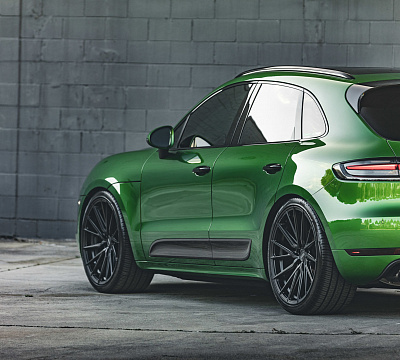 Фото дисков Vossen HF-4T на Porsche Macan I
