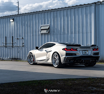 Фото дисков Anrky AN24 на Chevrolet Corvette C8