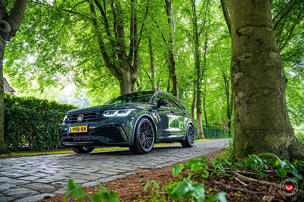 Фото дисков Vossen EVO-2 Черный сатин на Volkswagen Tiguan II