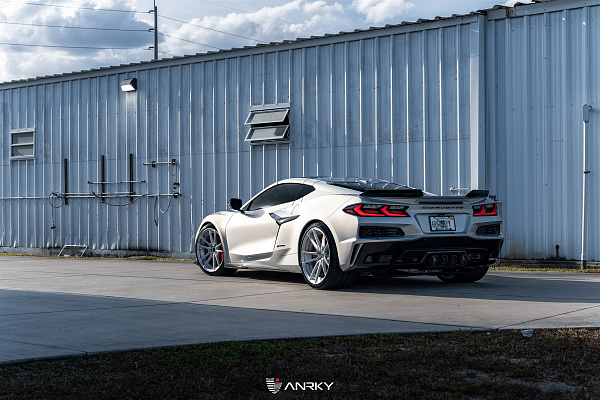 Фото дисков Anrky AN24 Глянцевый лак на Chevrolet Corvette C8
