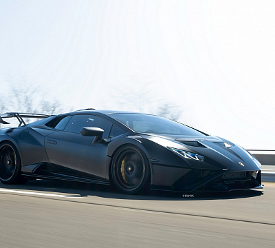 Фото дисков Strasse Wheels SV12 Deep Concave Duoblock на Lamborghini Huracan
