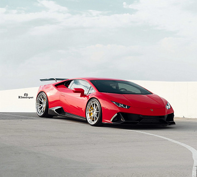 Фото дисков Anrky AN32 на Lamborghini Huracan