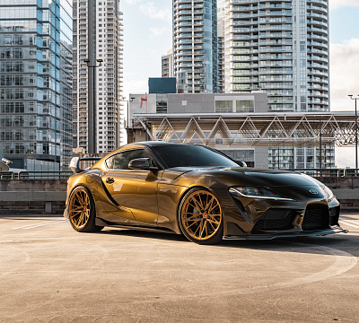 Фото дисков Vossen M-X6 на Toyota Supra A90