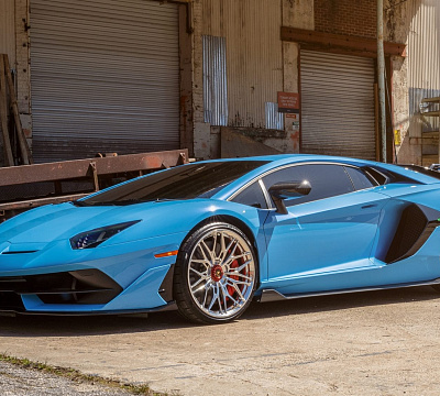 Фото дисков Anrky S1-X1 на Lamborghini Aventador