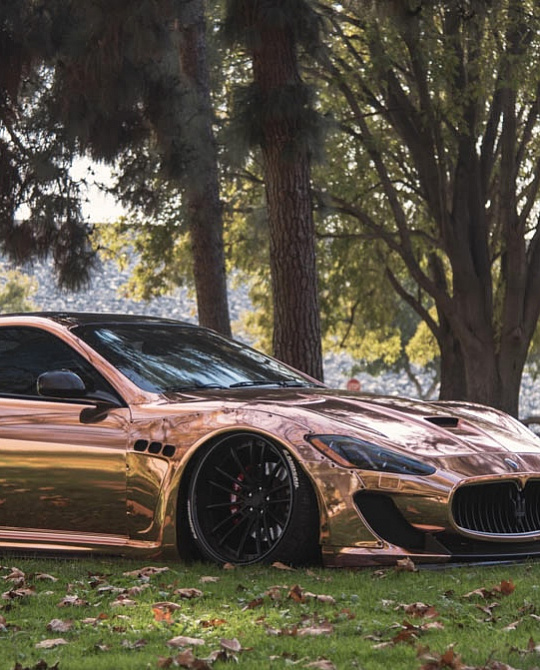 Фото дисков SV78 Черный матовый на Maserati GranTurismo I