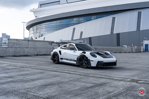 Фото дисков Vossen GEN-01 (3-Piece) Черный матовый на Porsche 911 VIII
