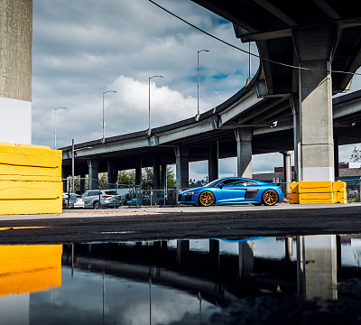 Фото дисков Vossen S21-01 на Audi R8 (4S)